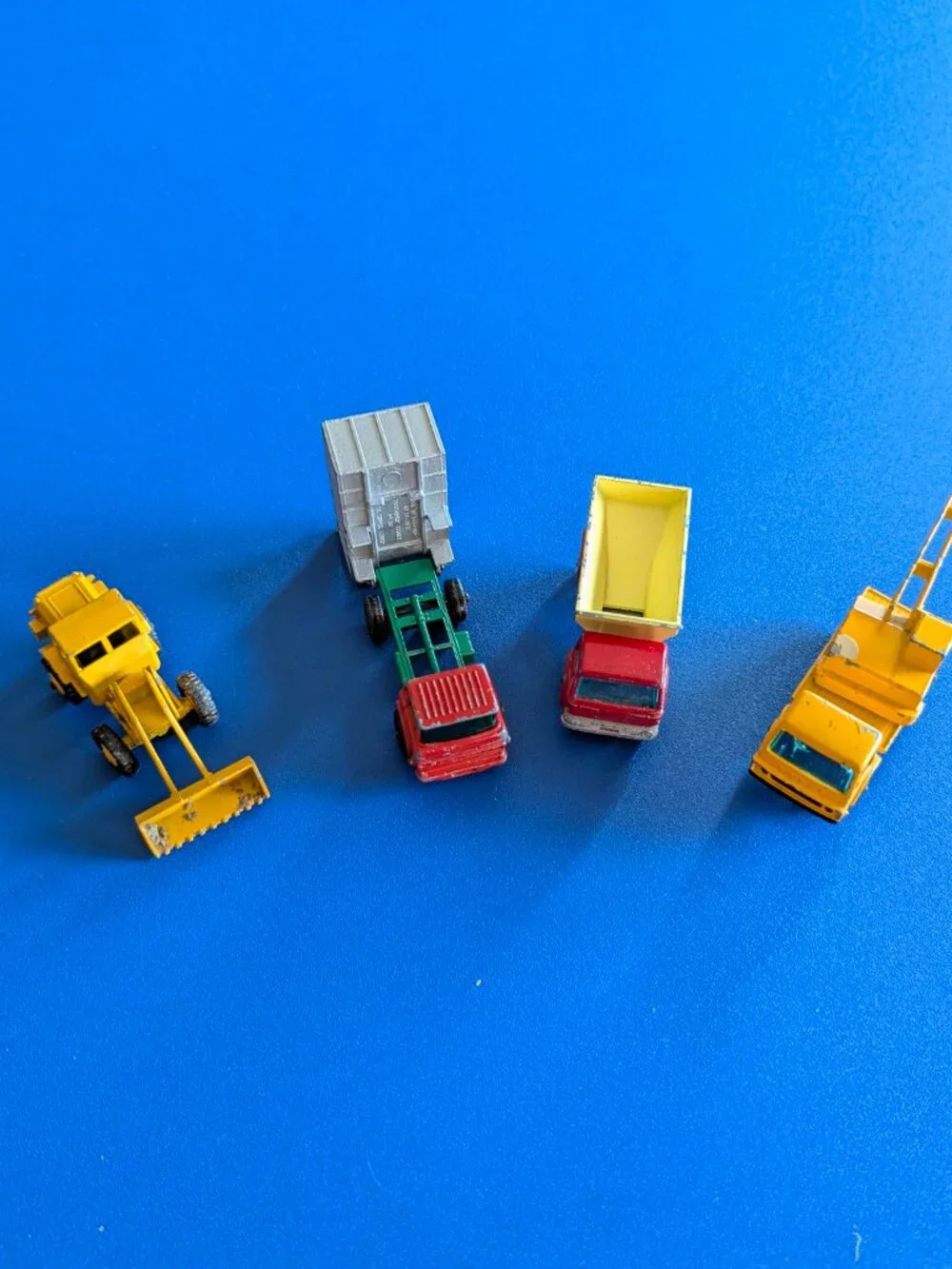 Vintage Matchbox Construction Vehicles by Lesney From 1963-1970